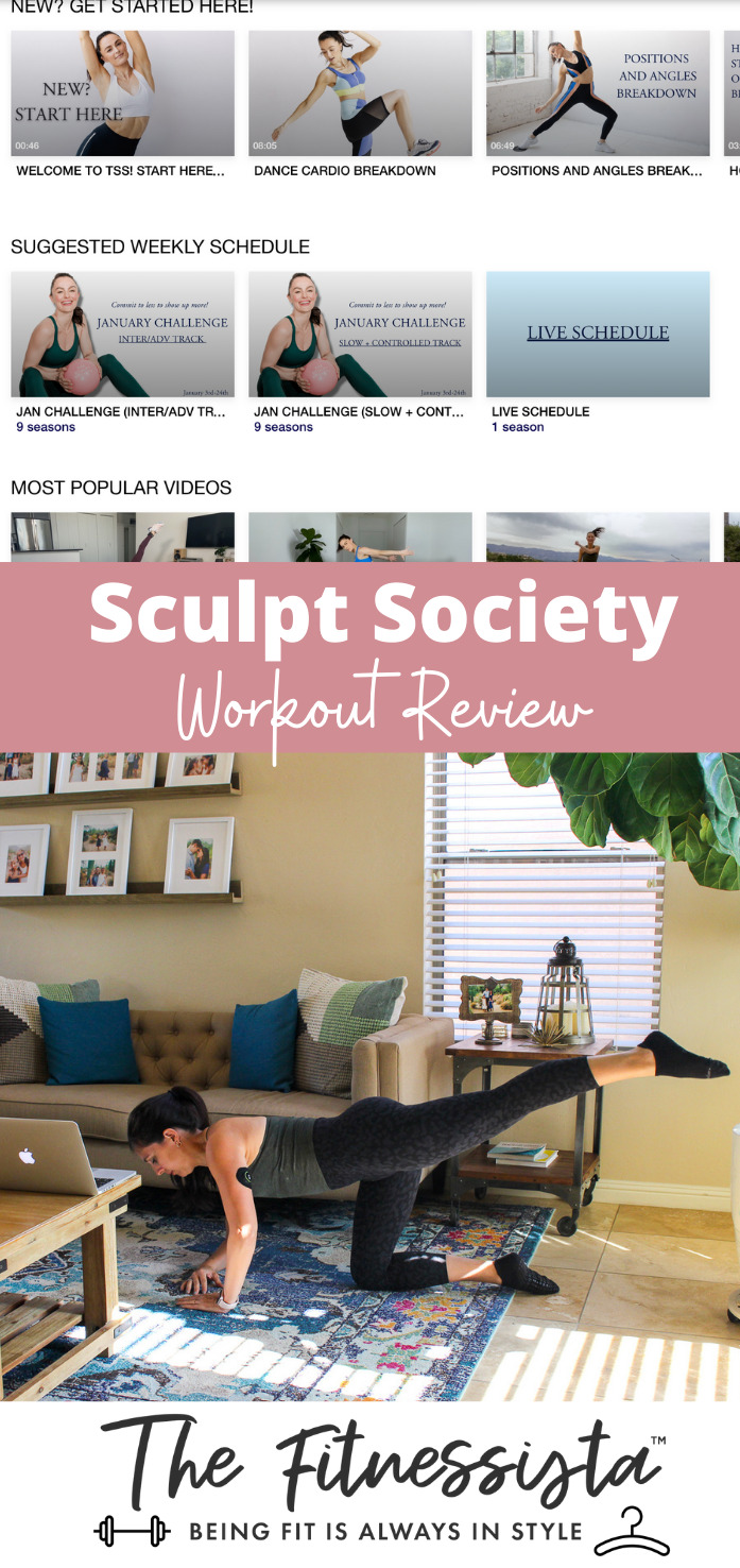 Sculpt Society Review - The Fitnessista