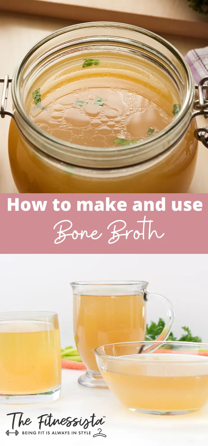 jar of bone broth | How to make bone broth and how to use it in your routine