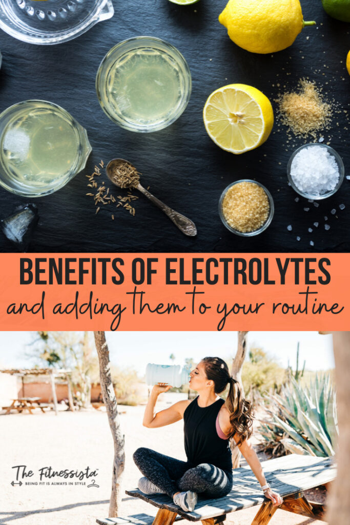 Benefits of electrolytes and adding them into your routine