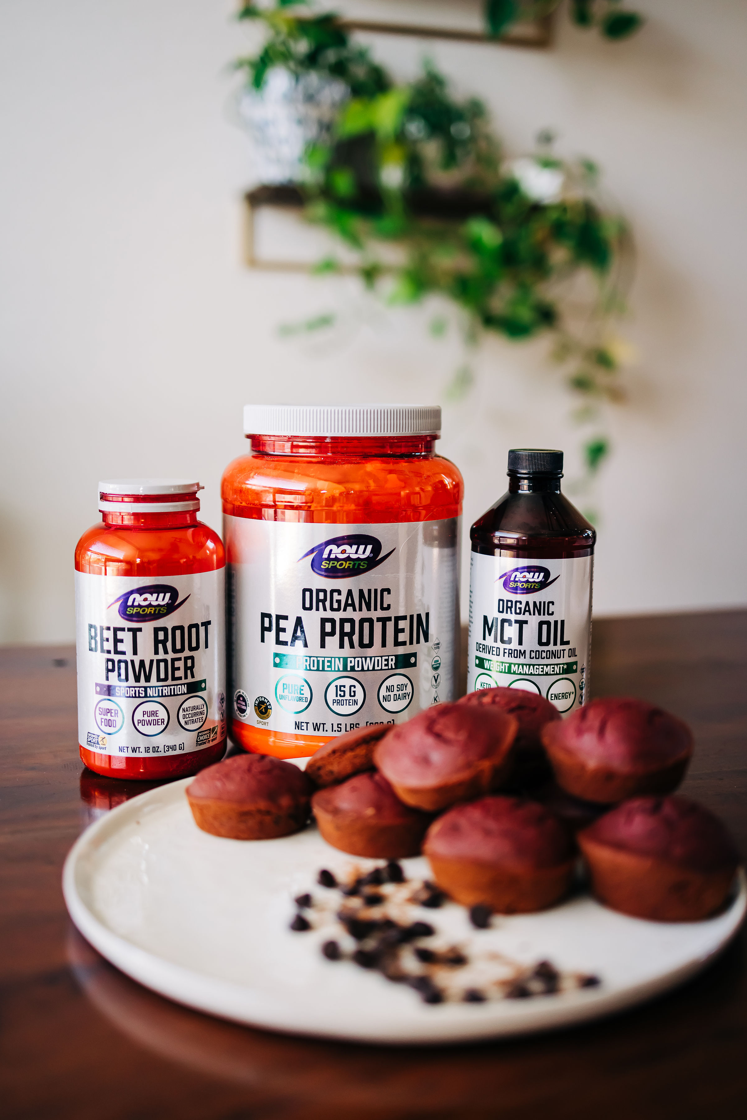 Red Velvet Muffins with Protein powder
