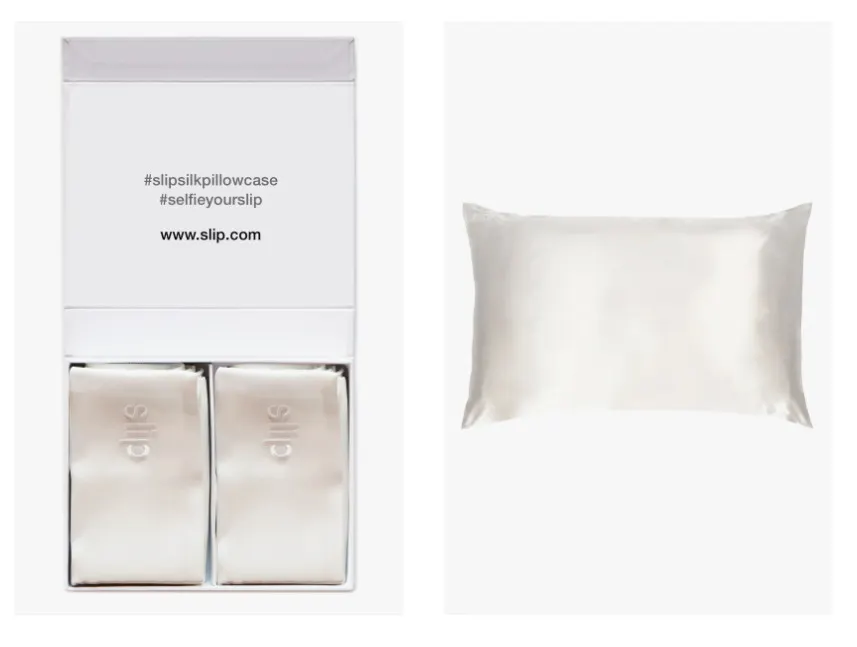Pure silk pillowcase set