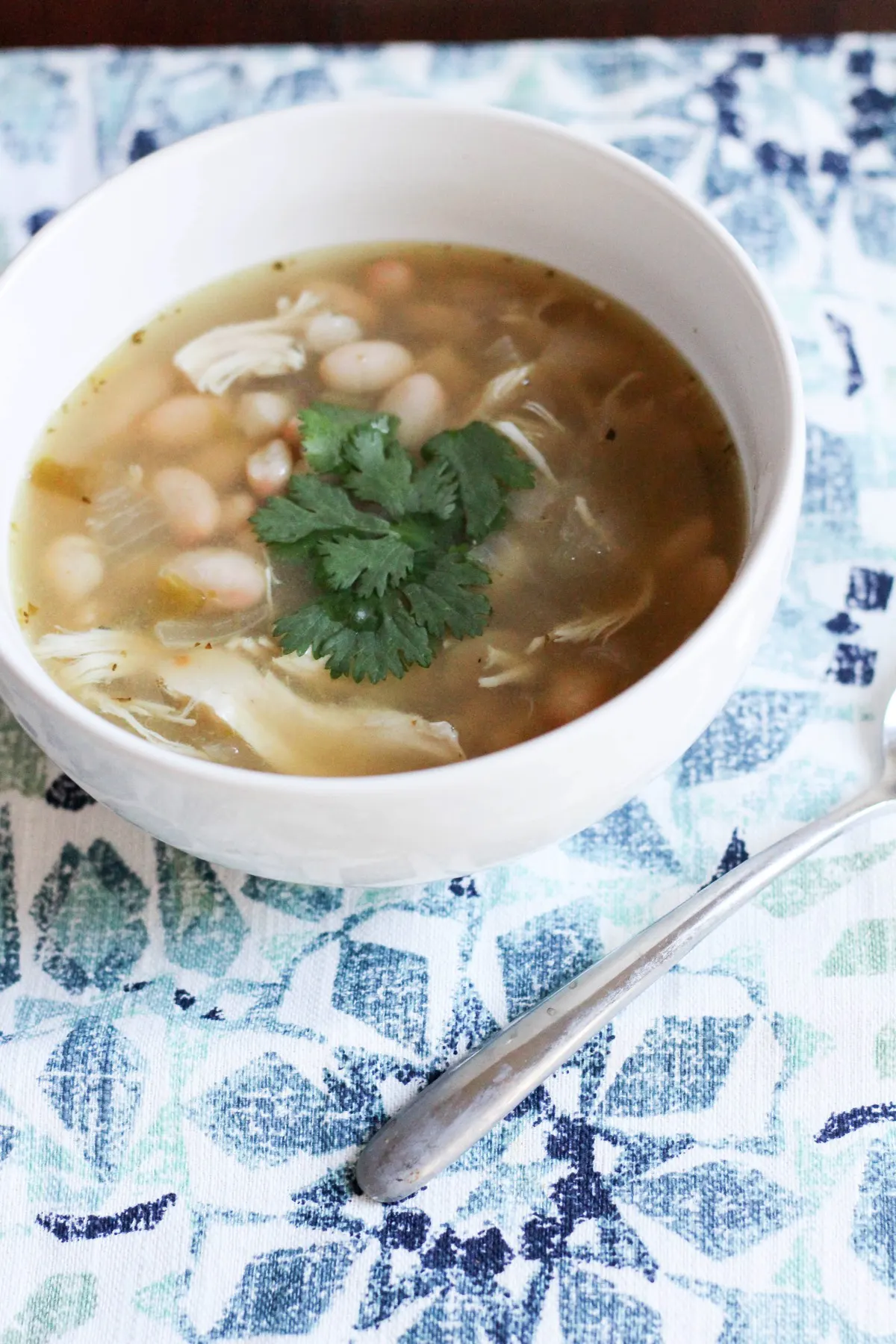 healthy fall soup recipes - Slow Cooker White Chicken Chili