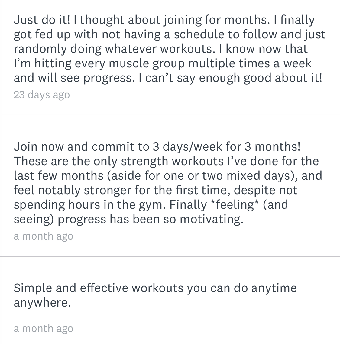 fit team feedback - Friday Faves - The Fitnessista