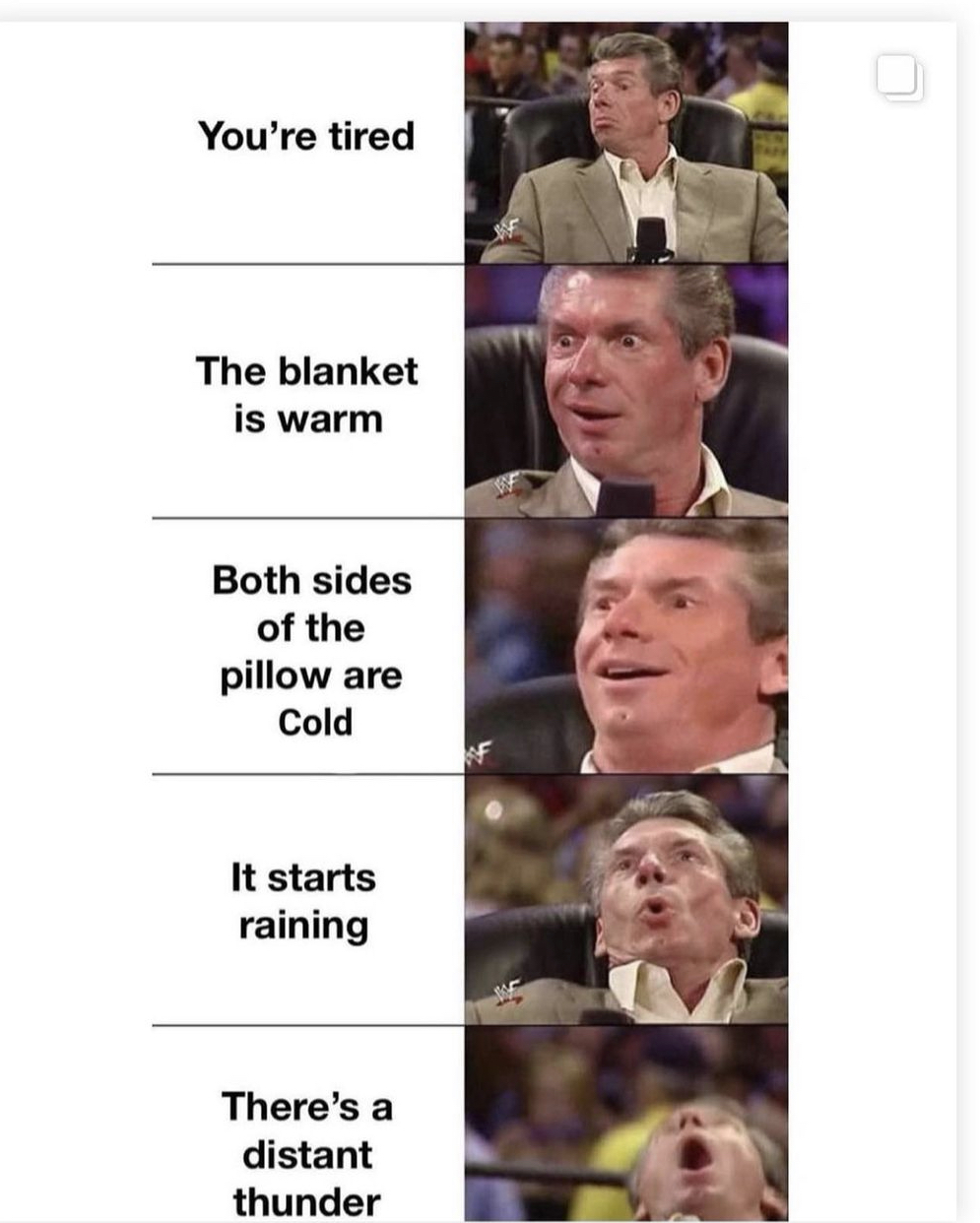 Friday Faves 9.30 vince mcmahon meme