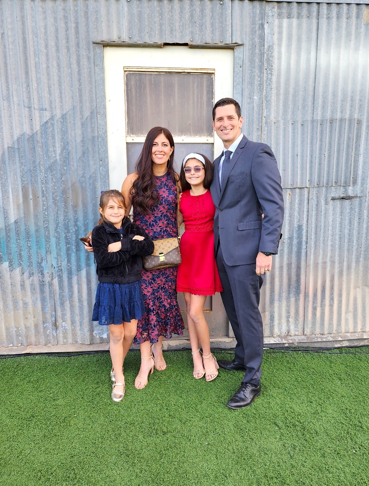 Family at a wedding in Phoenix