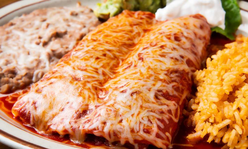 enchiladas with rotisserie chicken