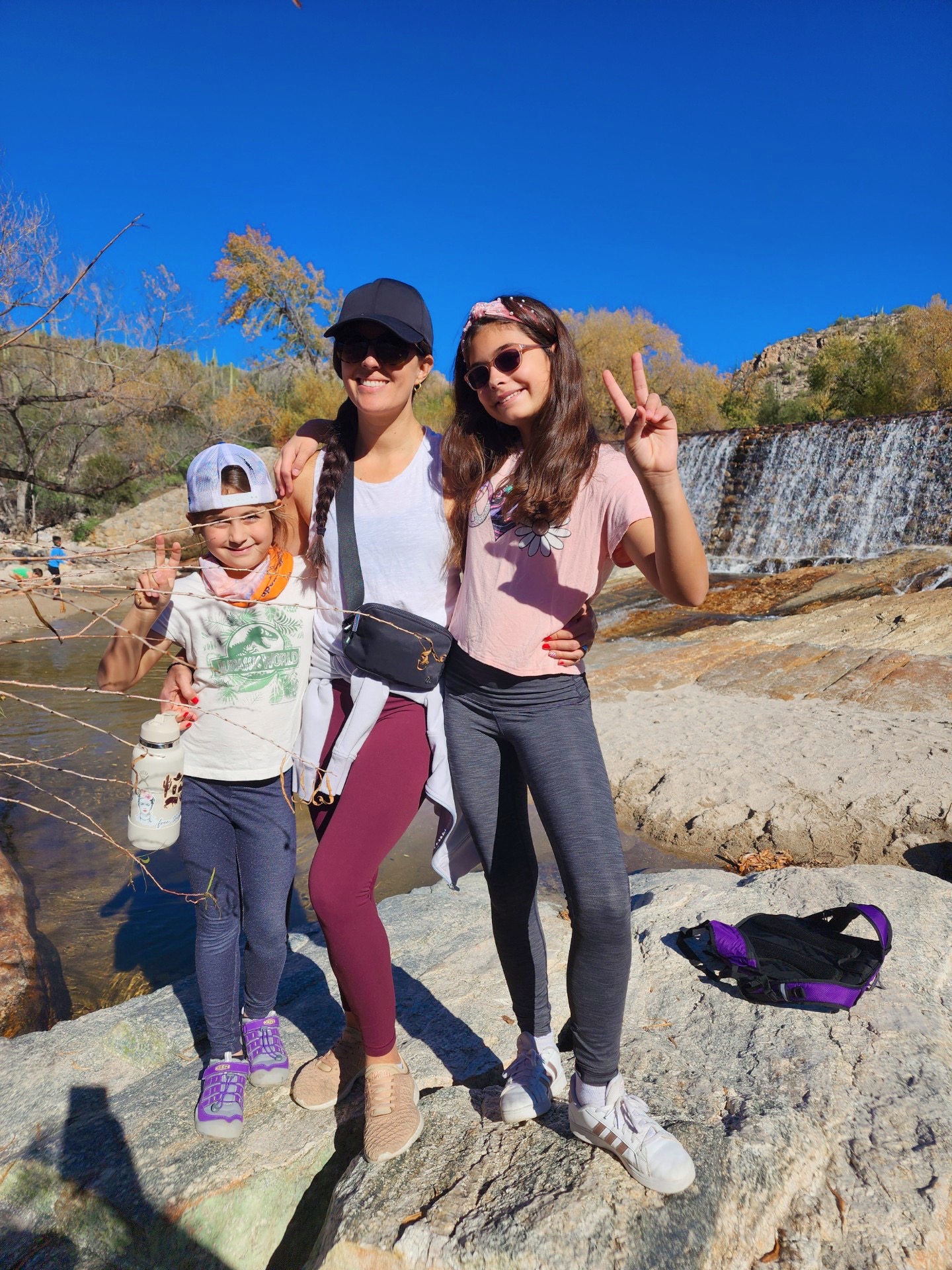 hike to the Sabino Dam