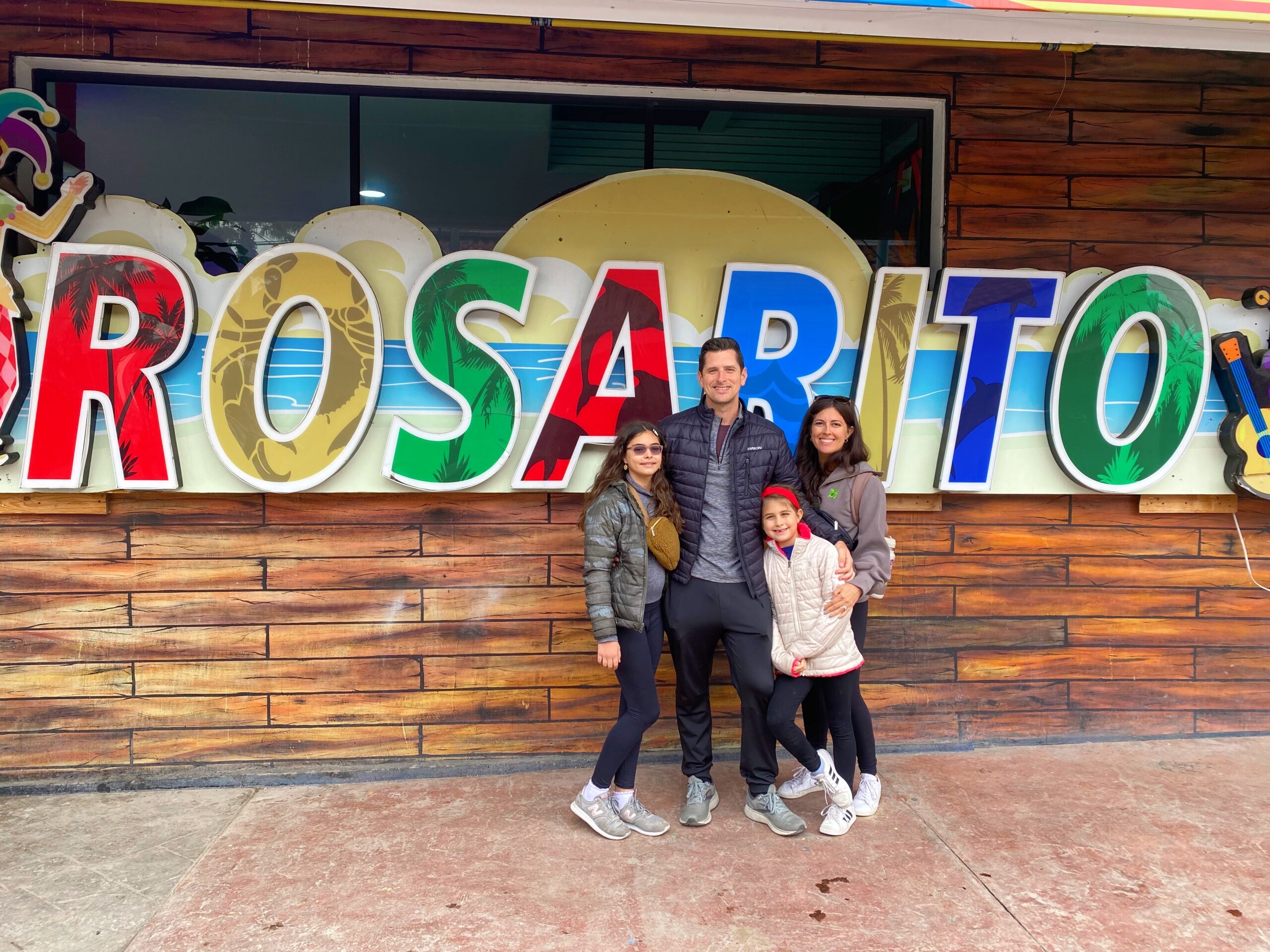 w the fam in rosarito