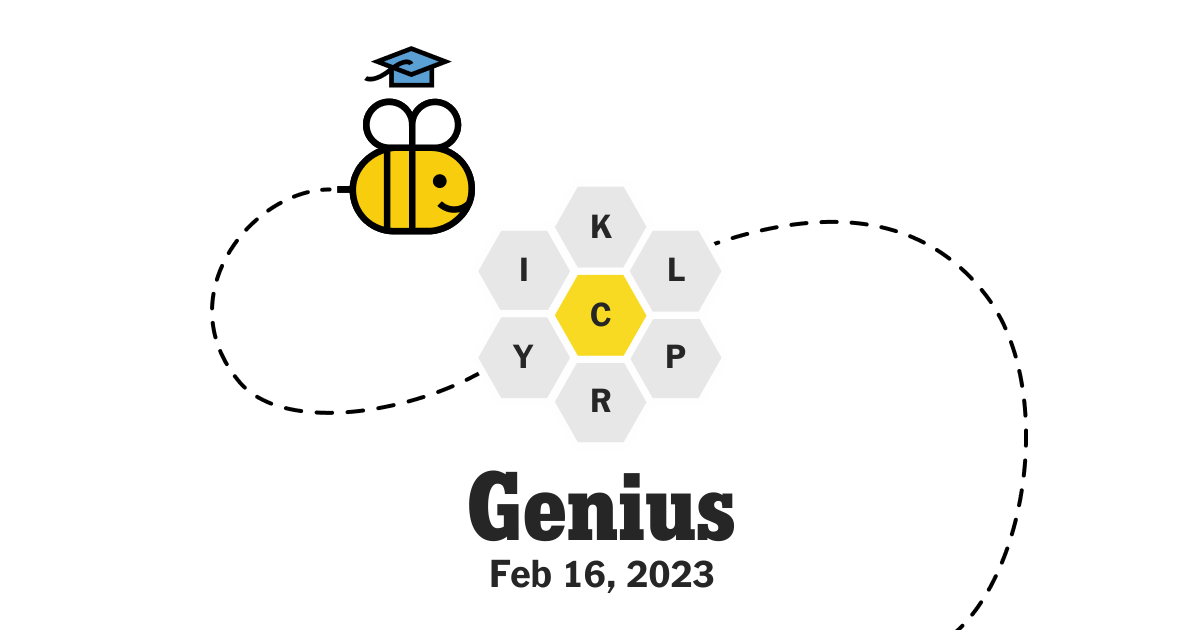 Genius level spelling bee