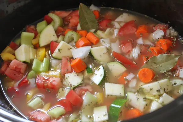 Slow Cooker Greek Chicken Soup | Clean Eating Recipes For Weeknights