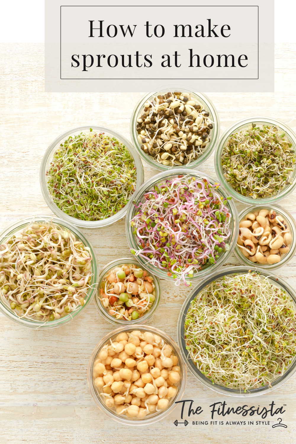 The way to make sprouts at house