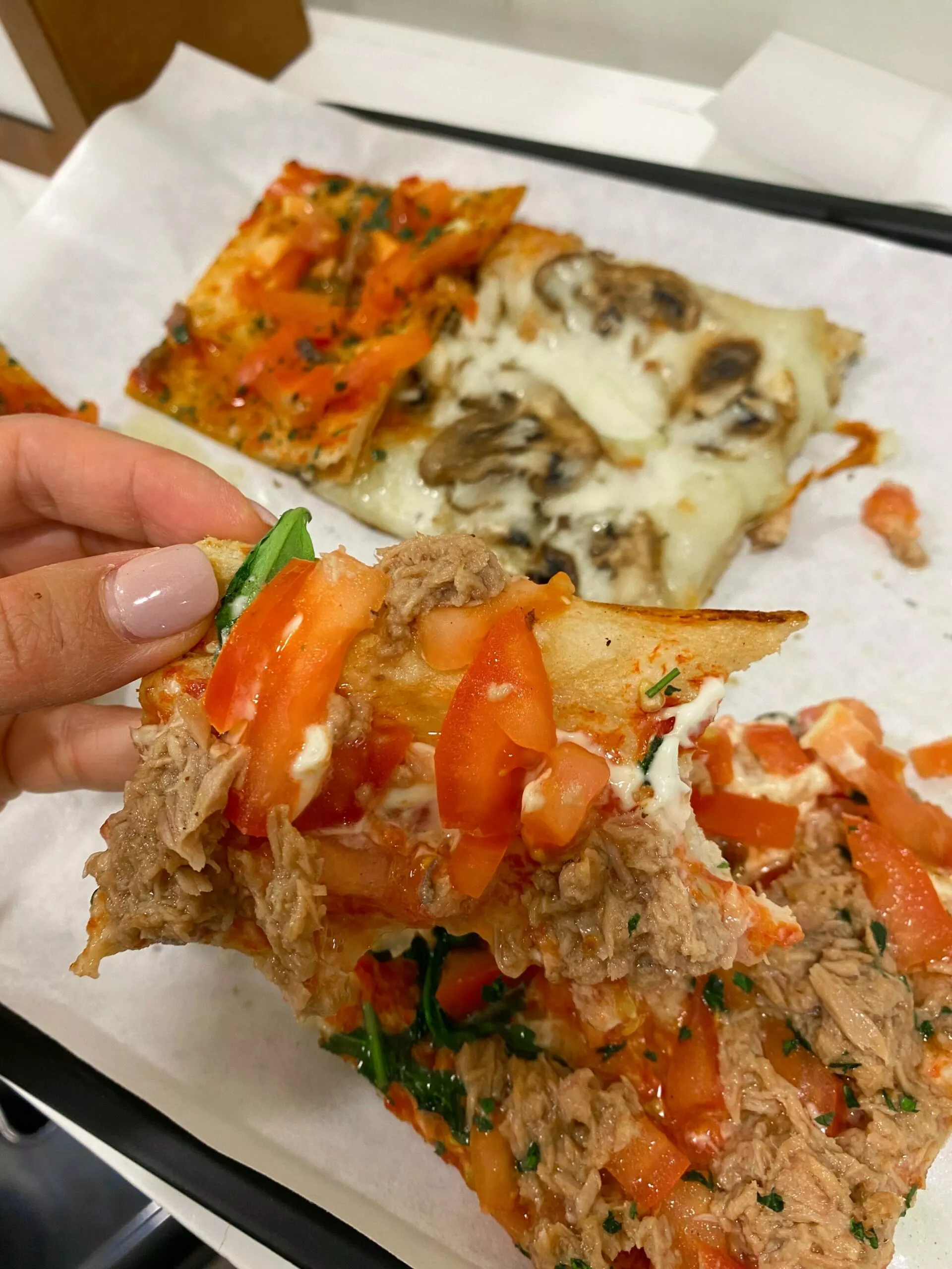 Pizza Mediterranea tuna pizza | A Recap of Rome