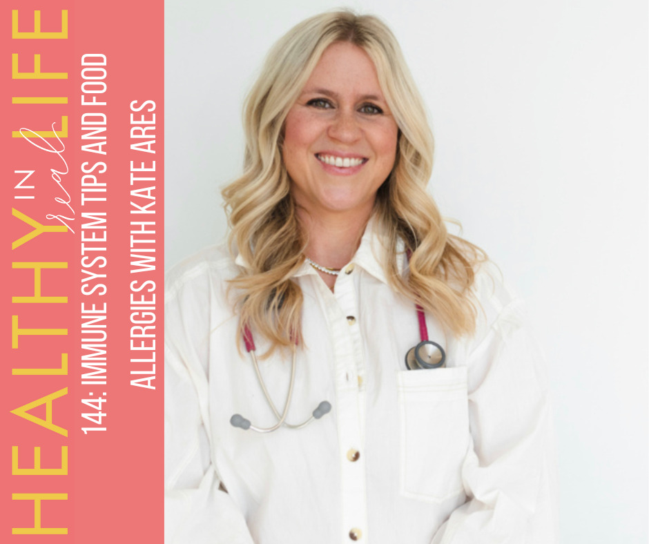 144 Immune system tips and food allergies with Kate Ares