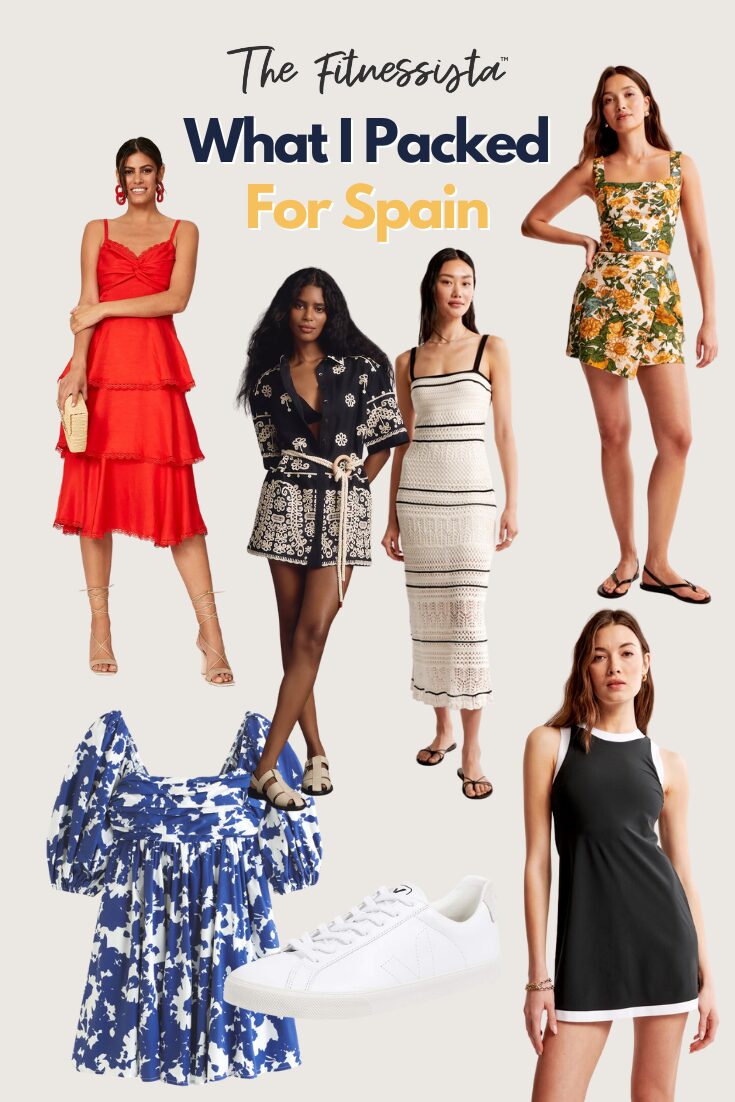 Spain Summer Packing list – The Fitnessista