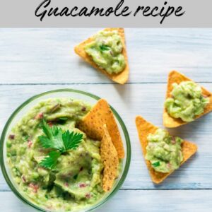 4 Ingredient Guacamole Recipe