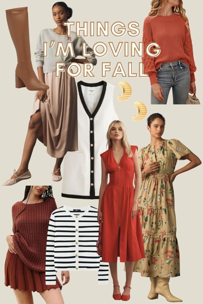 Fall Fashion Faves