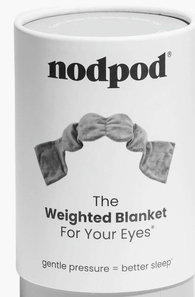 weighted blanket for your eyes