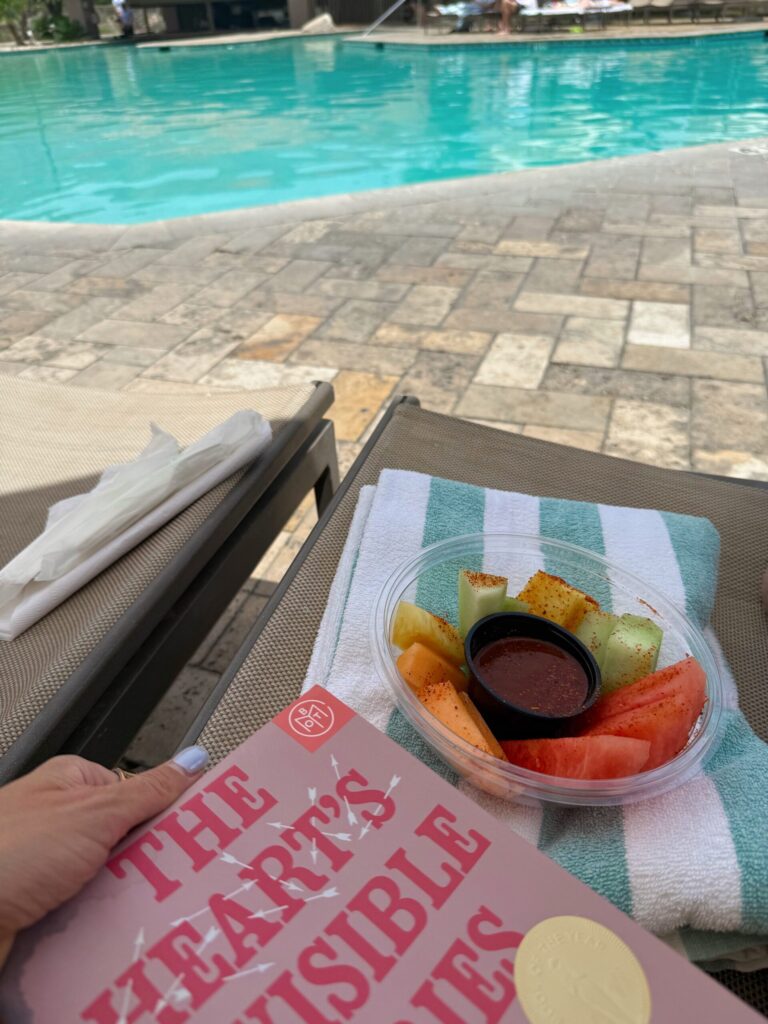 fruit at the pool