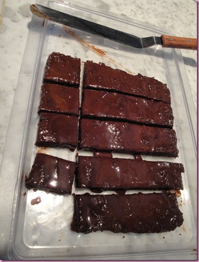 raw brownies