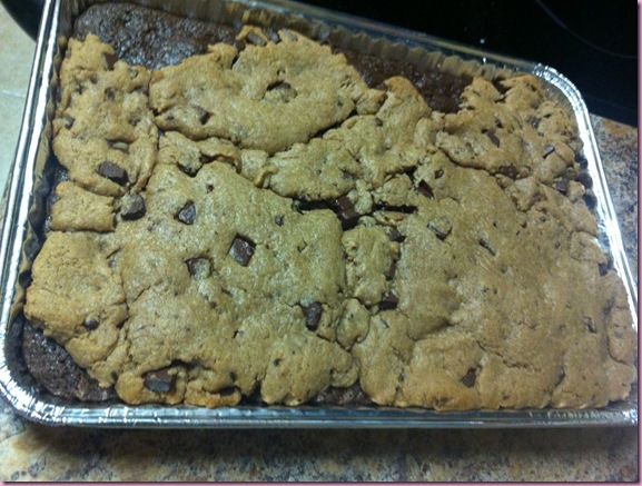 cookie brownies