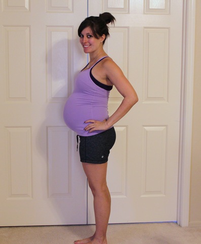 34 weeks - The Fitnessista