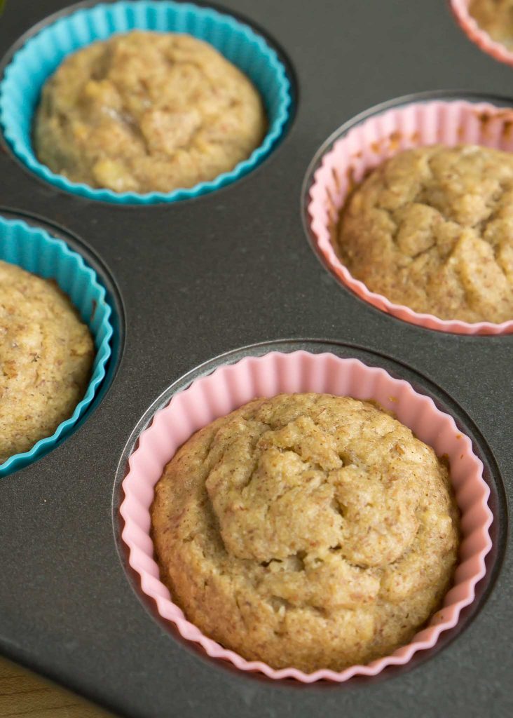 Gluten-Free Banana Almond Muffins - The Fitnessista