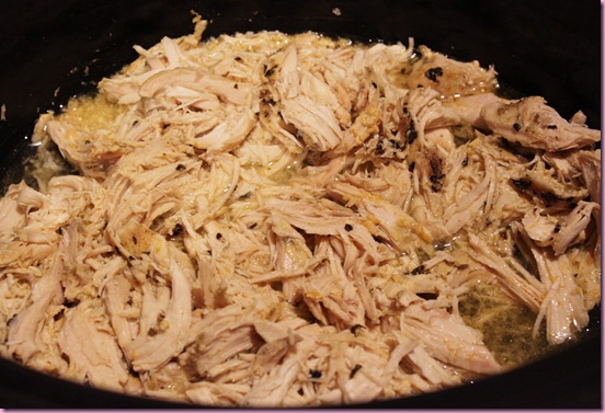 Slow cooker shredded Mexican chicken - The Fitnessista