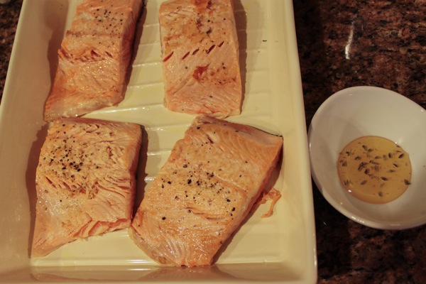 Lavender and honey salmon - The Fitnessista