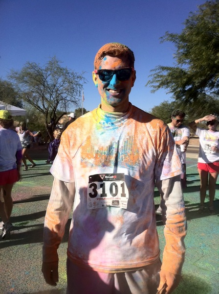 Color Vibe 5k - The Fitnessista