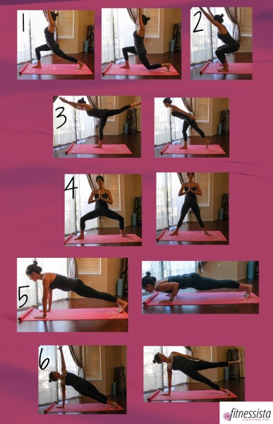 Asana-kicking workout 2 - The Fitnessista