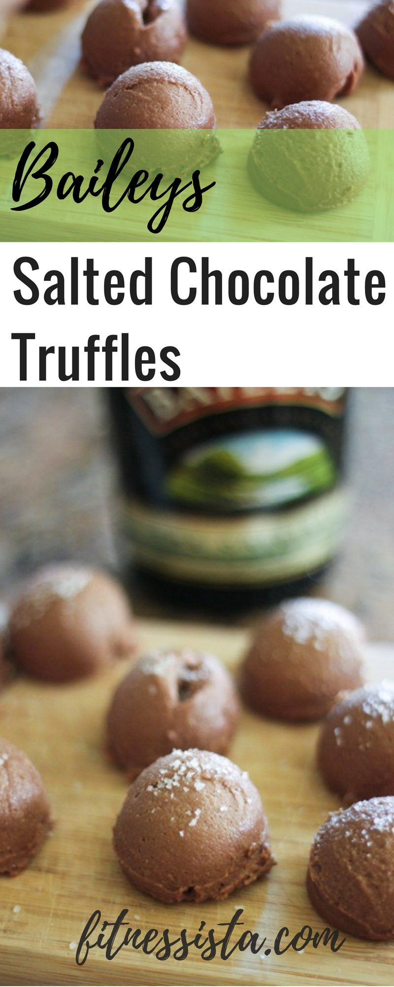 Salted Baileys Chocolate Truffles The Fitnessista