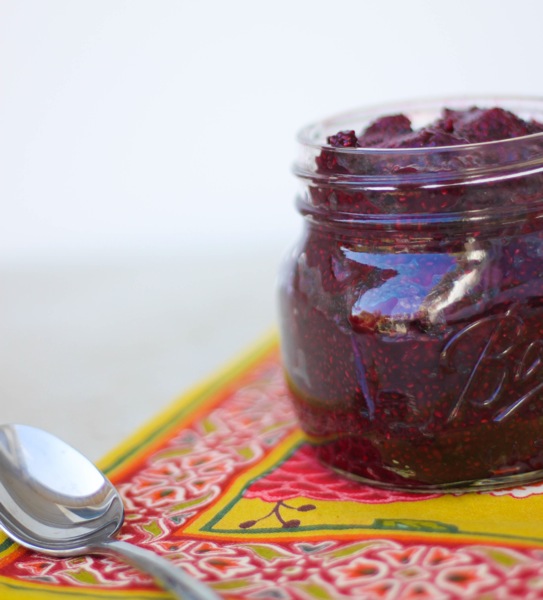 Chia Seed Jam Berry Lemon Chia Jam Fitnessista