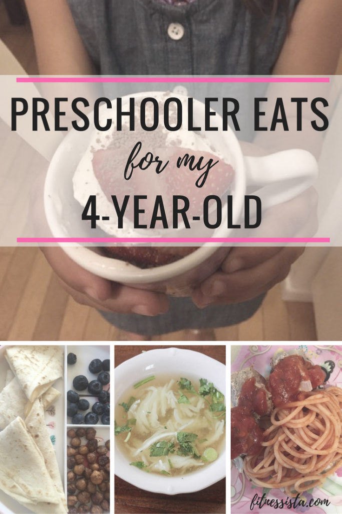 Preschooler Meals for My 4-Year-Old