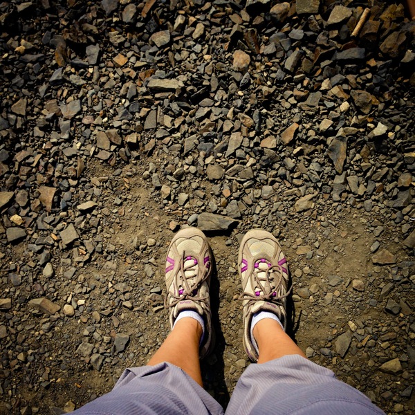 you need good shoes to go hiking in the mountain