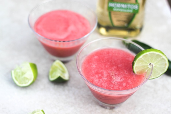 Strawberry Jalapeno Margaritas For National Margarita Day