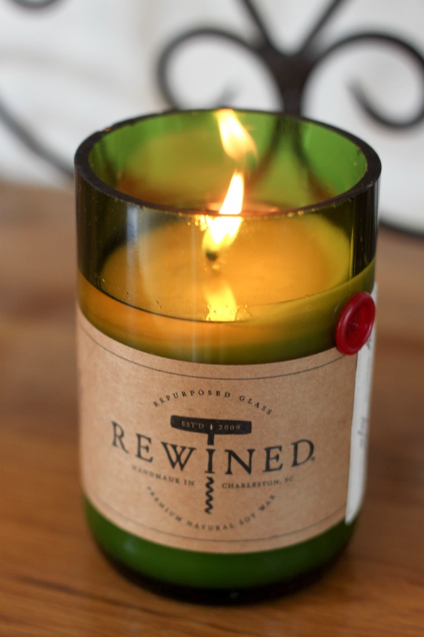 Blogiversary giveaway Rewined candles The Fitnessista