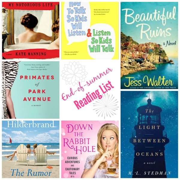 End-of-summer Reading List - The Fitnessista