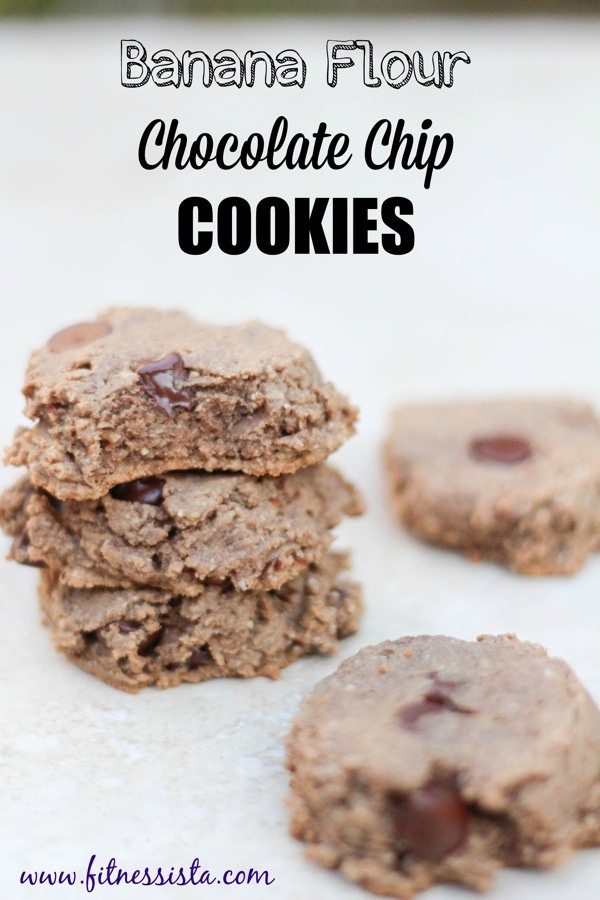 Banana Flour Chocolate Chip Cookies The Fitnessista