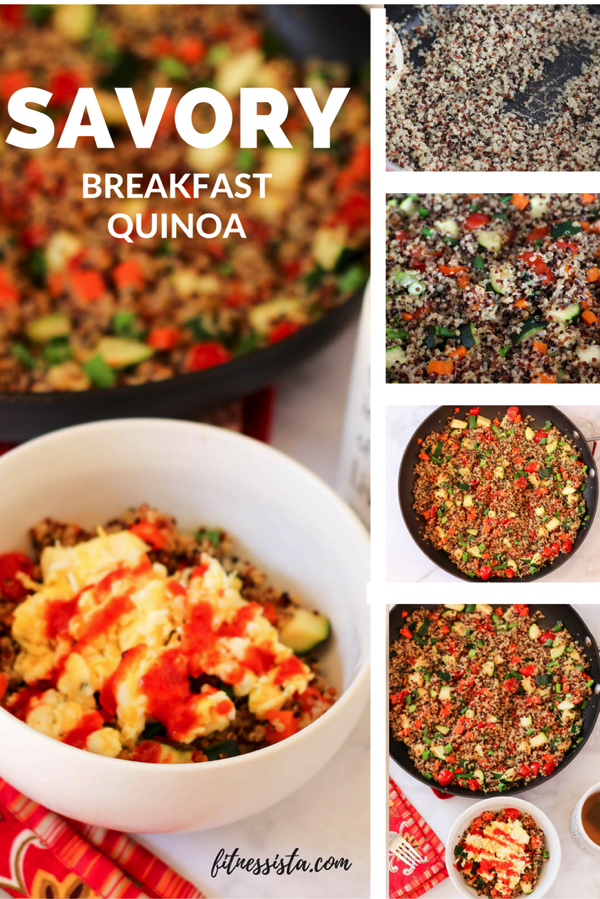Savory Breakfast Quinoa The Fitnessista