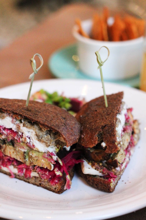 the beet, gratitude, and halloween house The Fitnessista