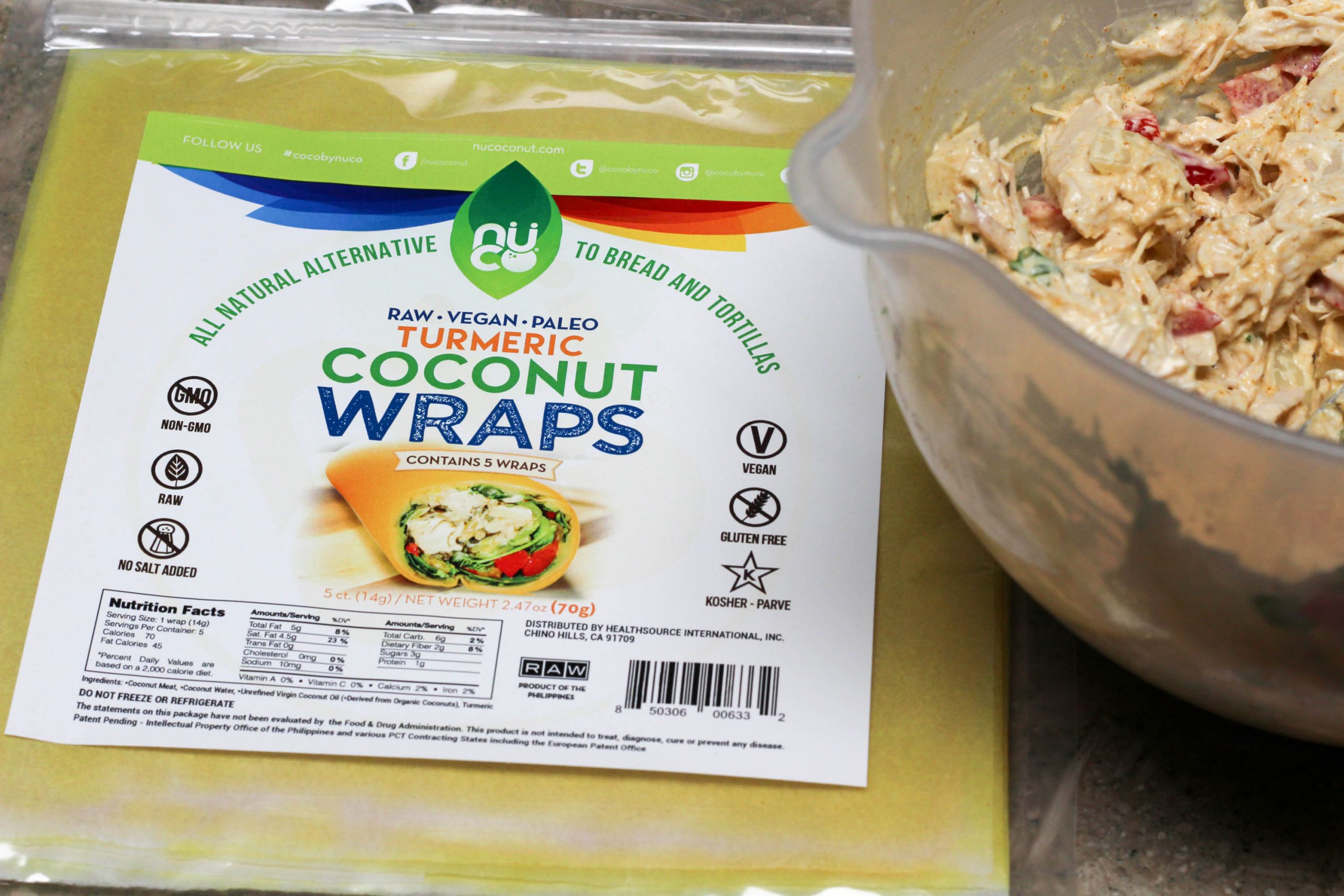 coconut wraps The Fitnessista