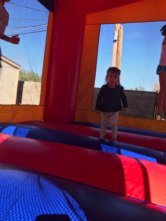 desert jumping castle