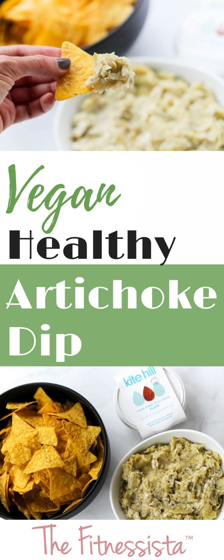 Healthy Vegan Artichoke Dip The Fitnessista