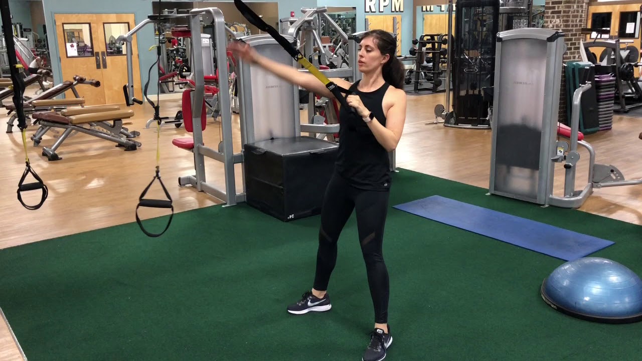 TRX Squat and Reach How-to with Video and Form Cue - The Fitnessista