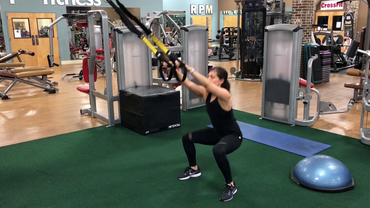 TRX Squat Jump Howto with Video and Form Cue The Fitnessista