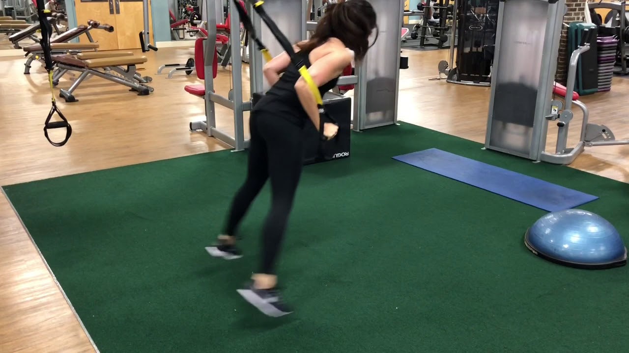 TRX Explosive Squat Jumps Howto with Video and Form Cue The Fitnessista