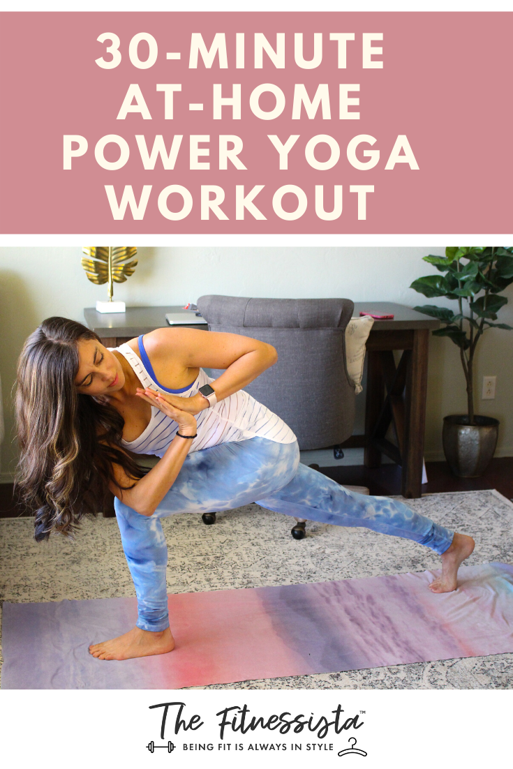 At-home 30-minute Power Yoga Workout