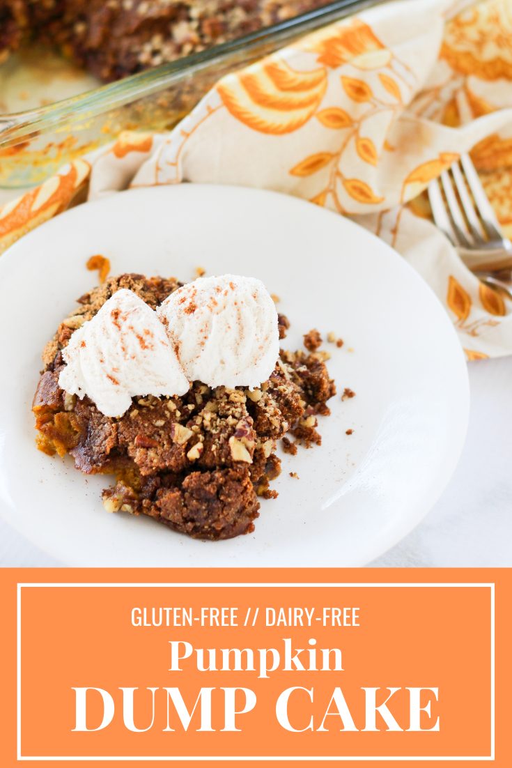 Pumpkin dump cake (gluten-free and dairy-free) - The Fitnessista