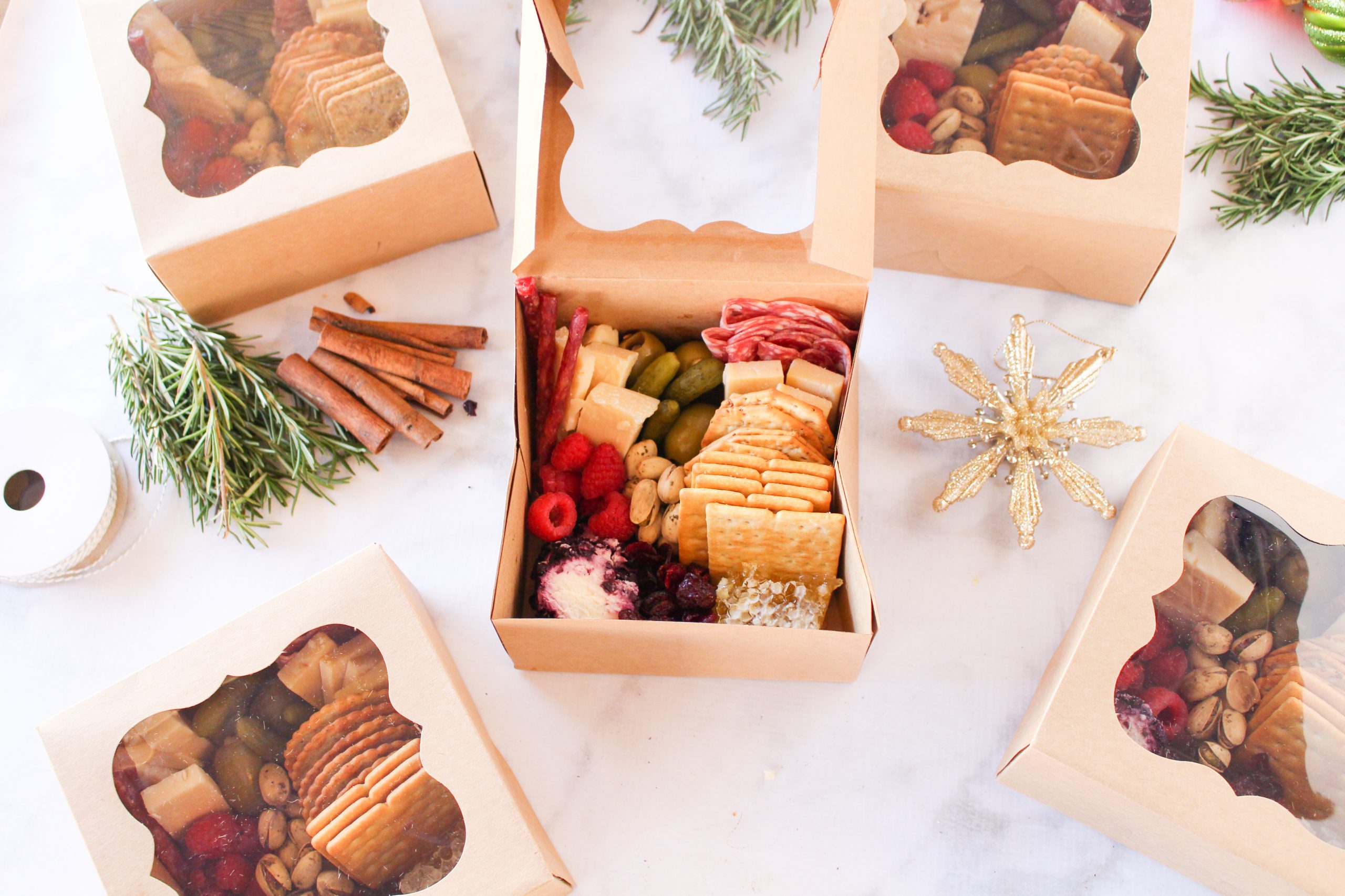 How to Make DIY Grazing Boxes - Cheese Board in a Box