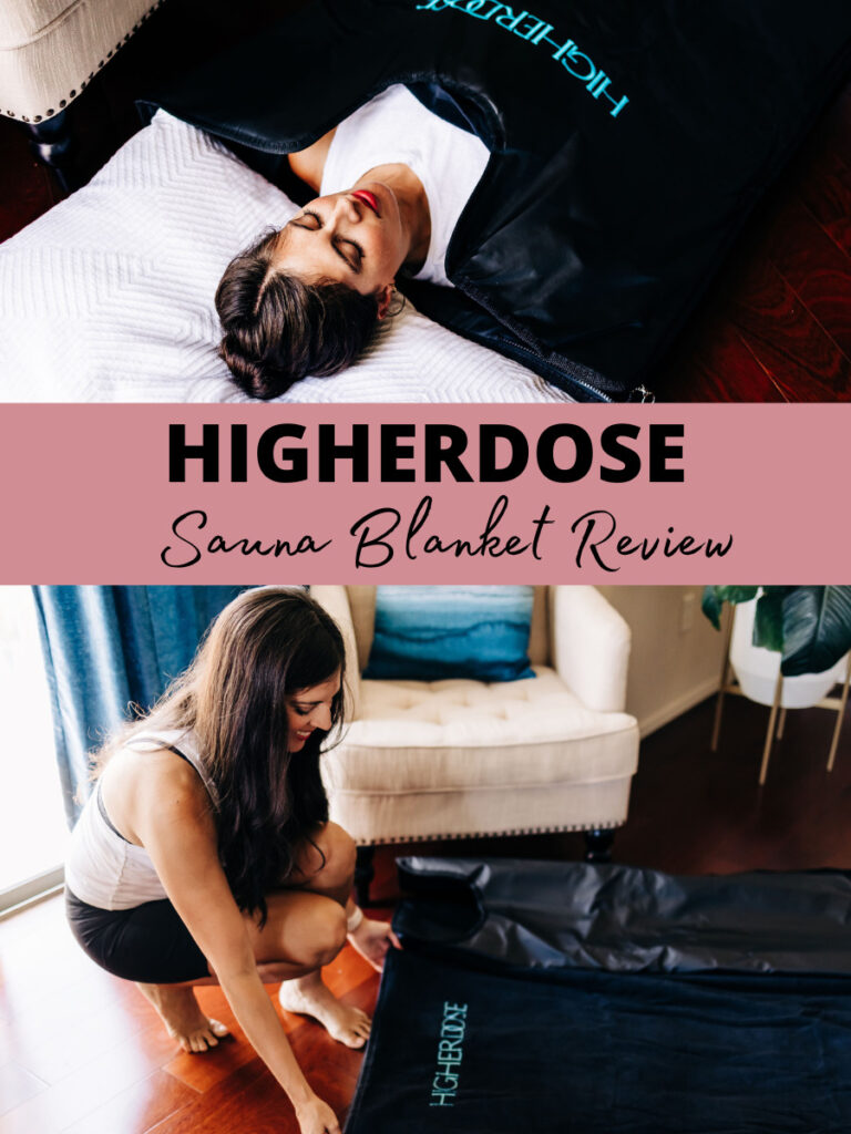 HigherDOSE Sauna Blanket Review The Fitnessista